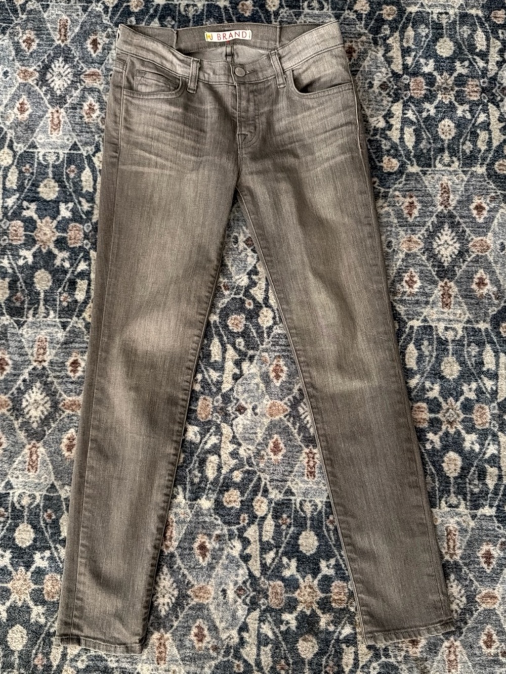 J Brand Grey Skinny Jeans